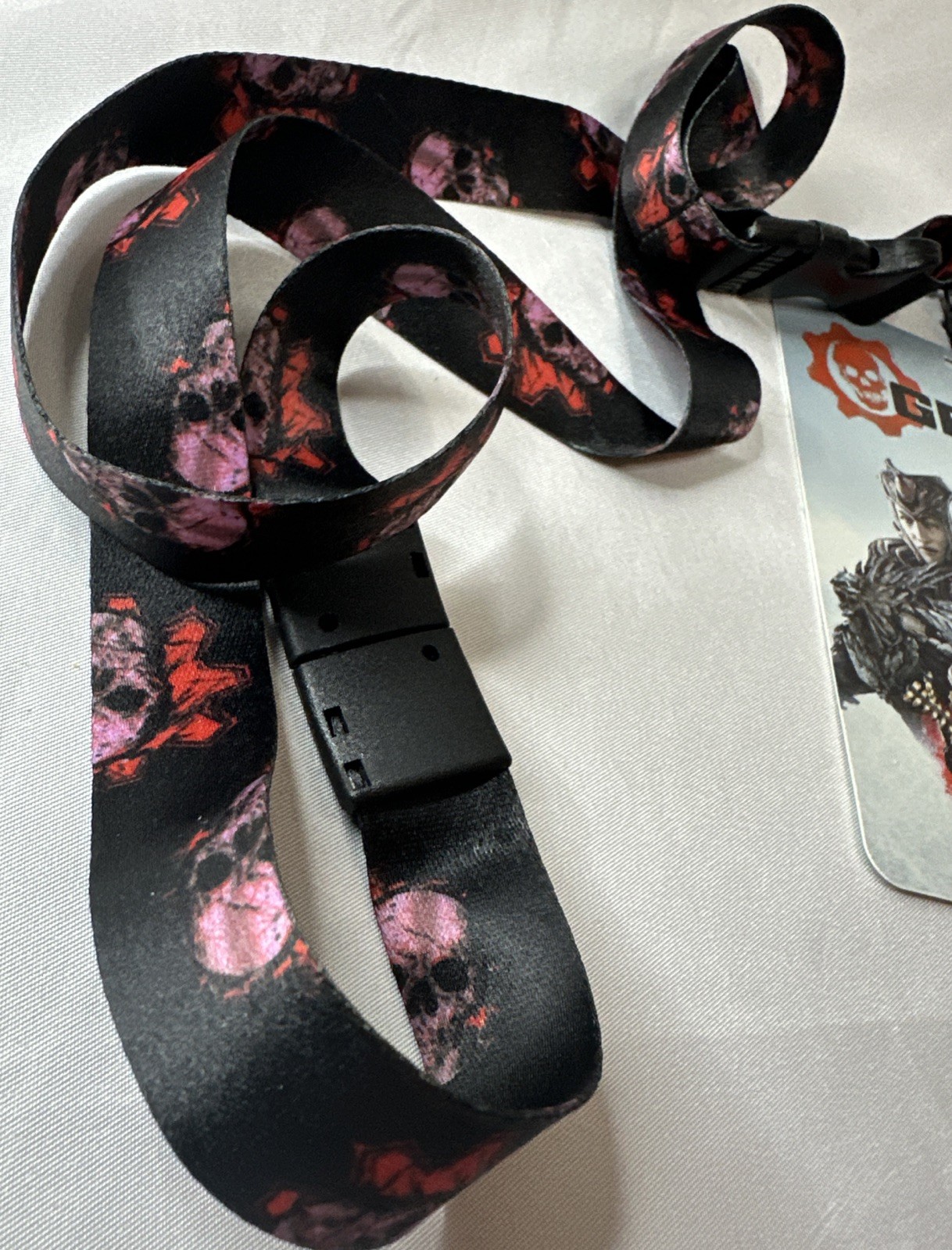 Gears Of War 5 Promo Box Pin + Coin + Lanyard + Art Card Promotional Xbox One