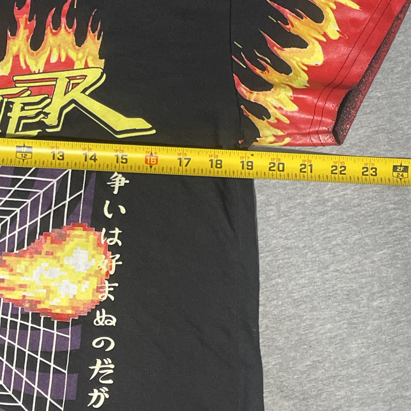 Men’s Street Fighter Dhalsim T Shirt Black Medium