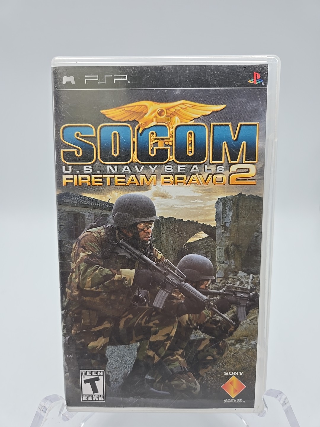 SOCOM: U.S. Navy SEALs — Fireteam Bravo 2 (Sony PSP, 2006)