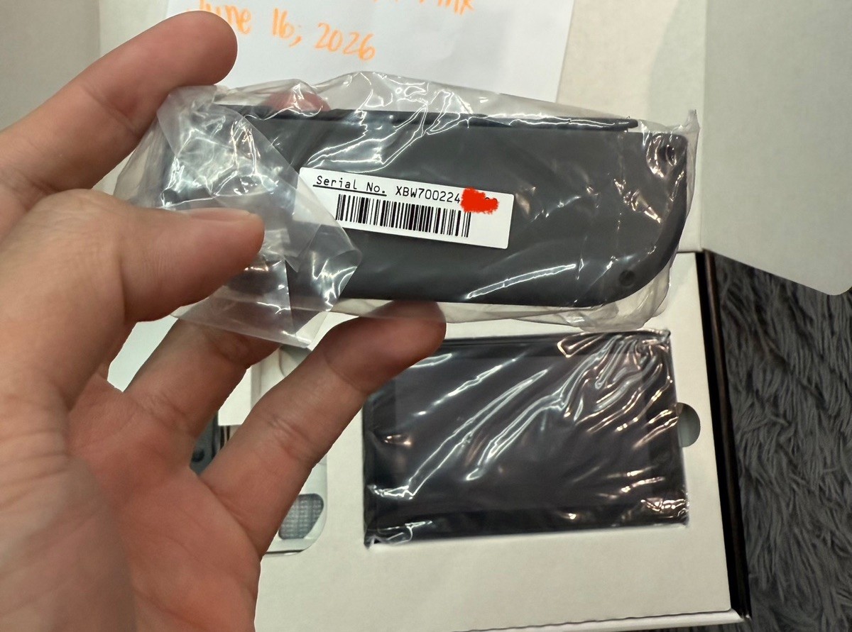 RARE Thunderbolt Project x Fragment x Pokemon Nintendo Switch + includes receipt