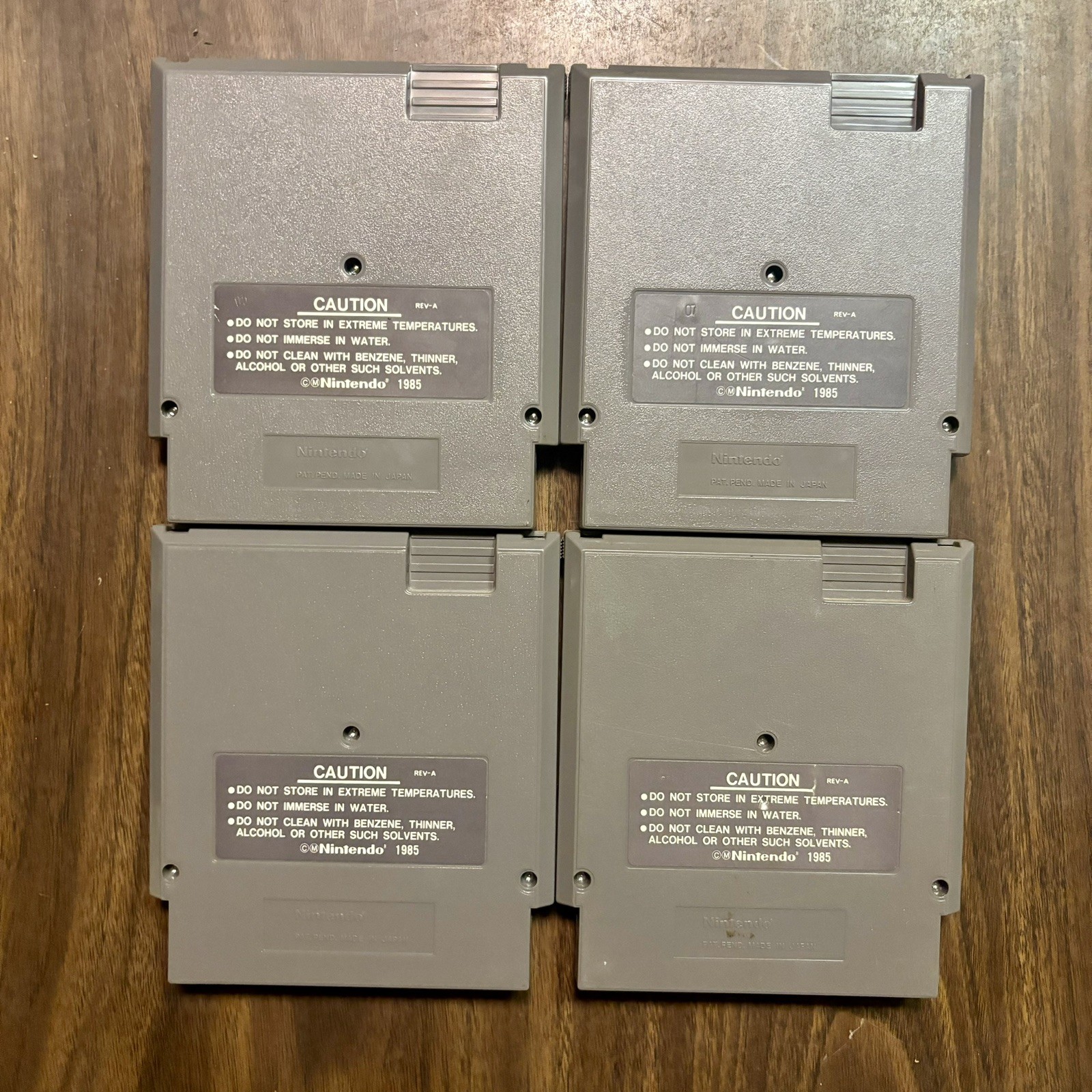 Nintendo NES Game (4) Lot Nintendo Entertainment System