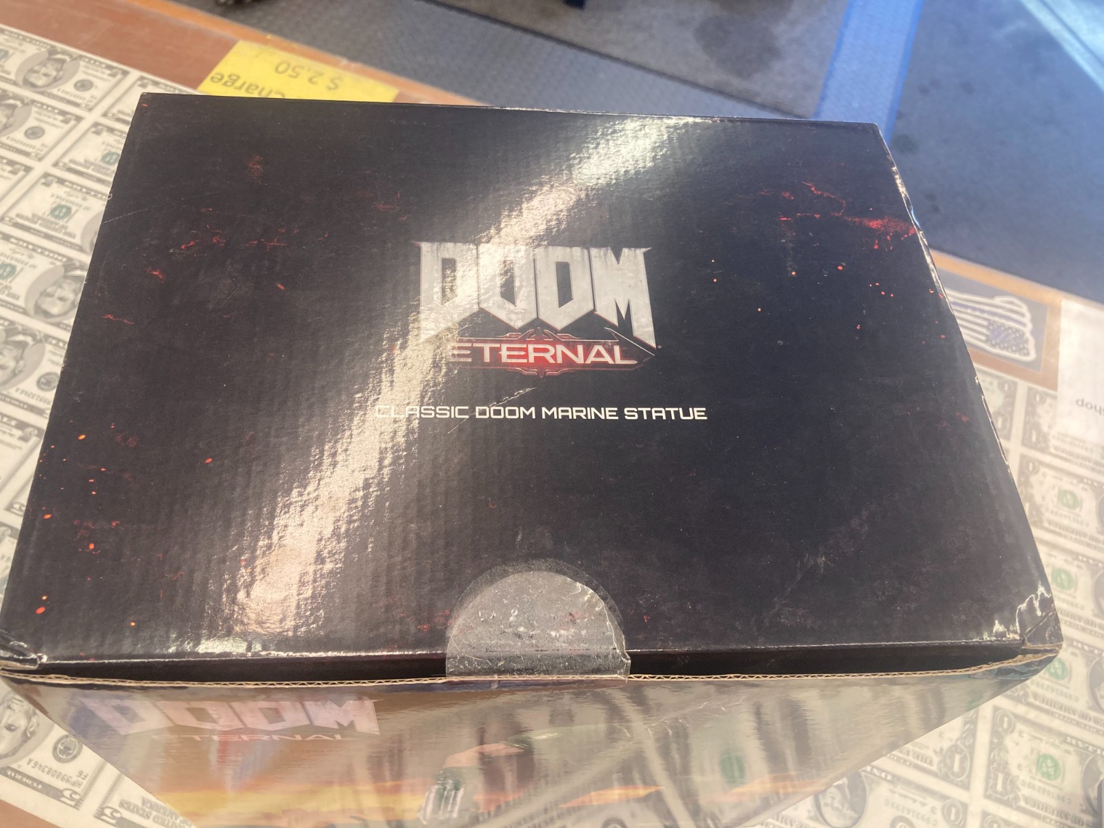 2021 Doom Eternal Classic Doom Marine Statue By Bethesda *New* Limited 902/1000