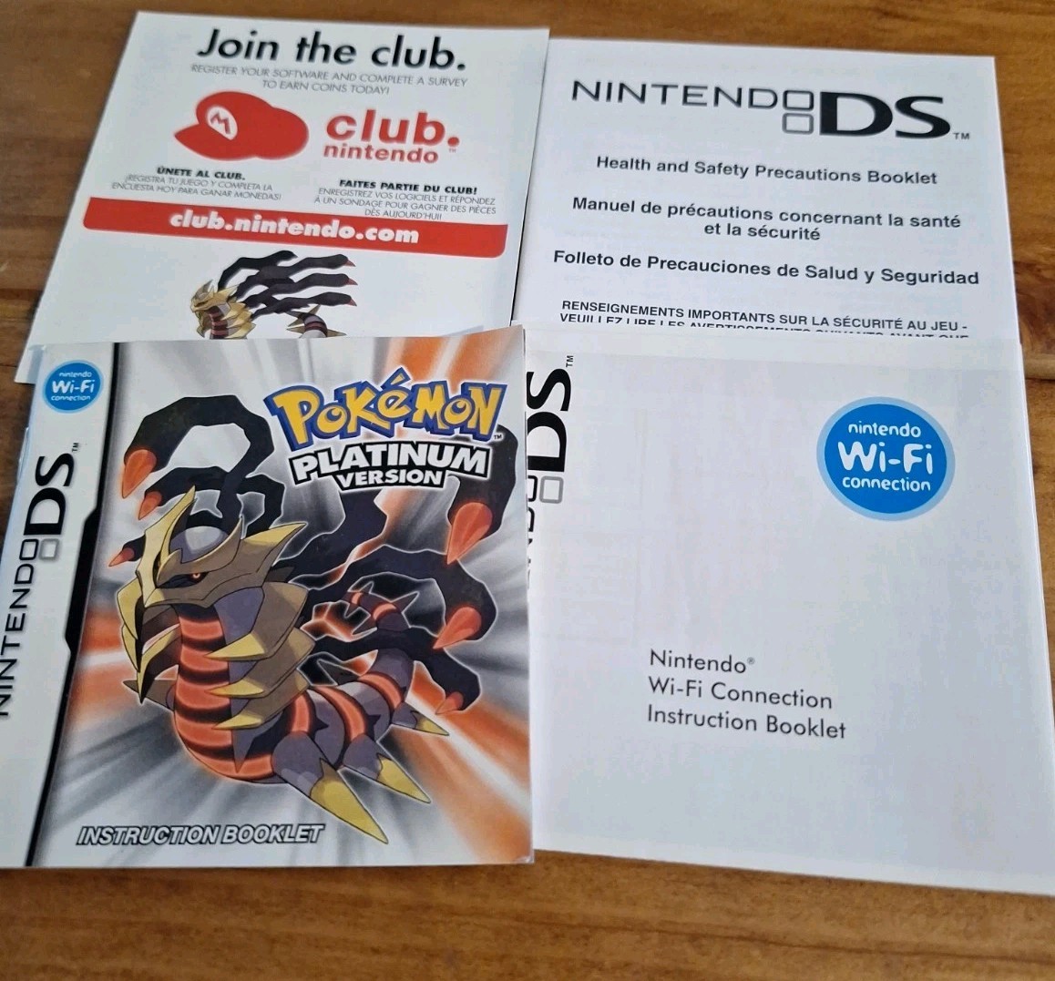 Pokémon Platinum Authentic Nintendo DS Complete CIB Tested Mint Condition