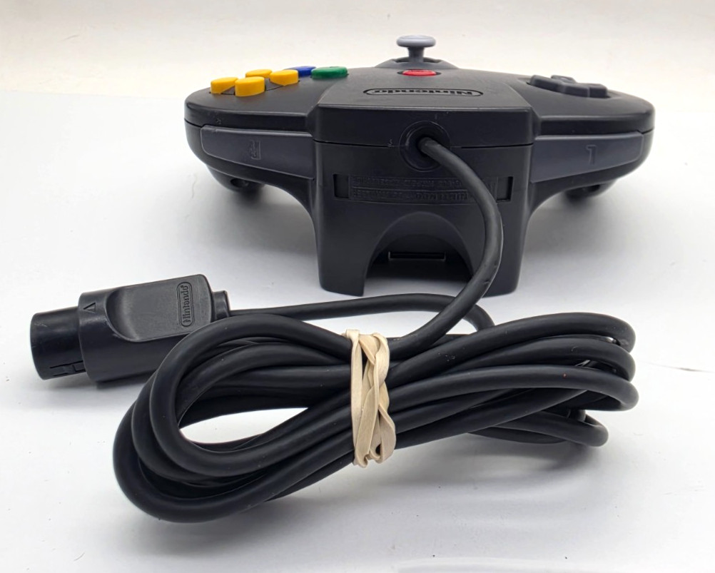 Nintendo 64 N64 Console System Bundle w/ OEM Controller & Cables