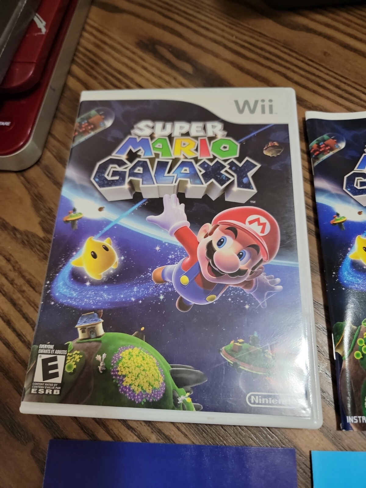 Super Mario Galaxy (Nintendo Wii, 2007) CIB. ACCEPTABLE CONDITION. FREE SHIPPING