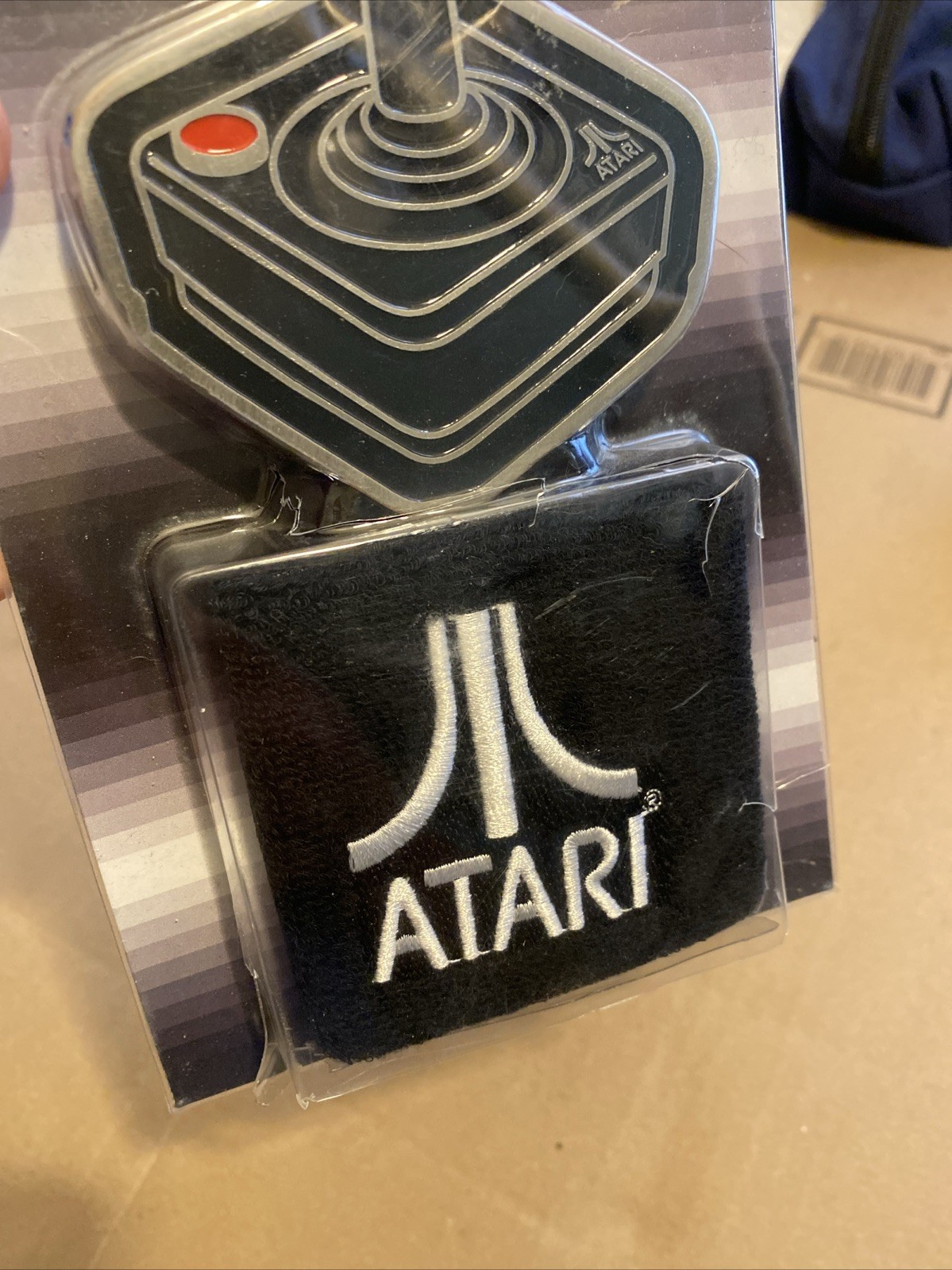 Atari Joystick Belt Buckle and Wristband Retro Style Collectible 