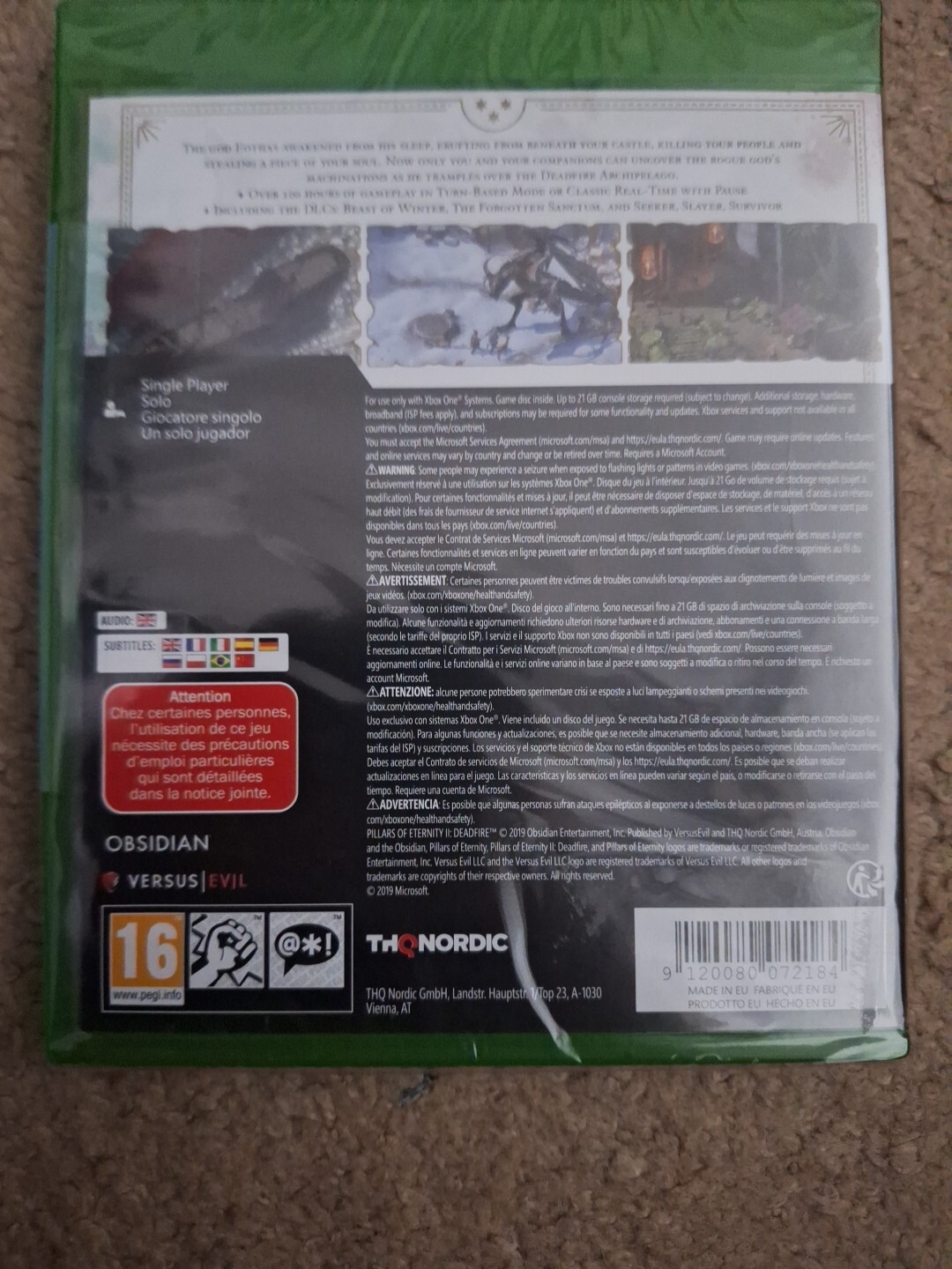 Pillars of Eternity II: Deadfire – Ultimate Edition [Microsoft Xbox One] NEW