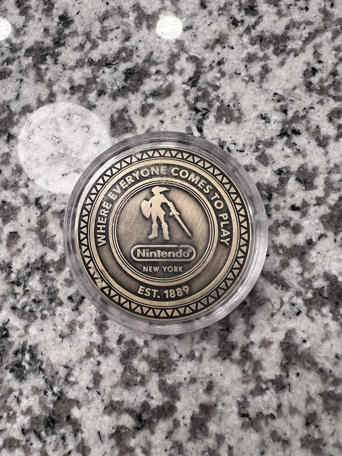 Nintendo New York Grand Reopening Link Coin 2016
