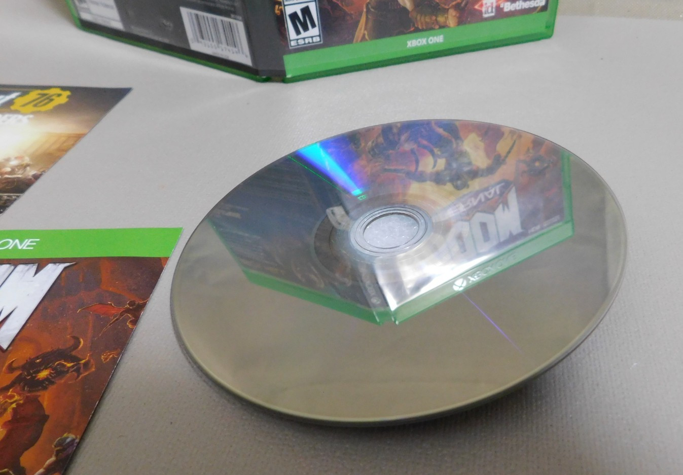 DOOM: Eternal for XBOX ONE Enhanced HDR VGC Disc Clean Tested