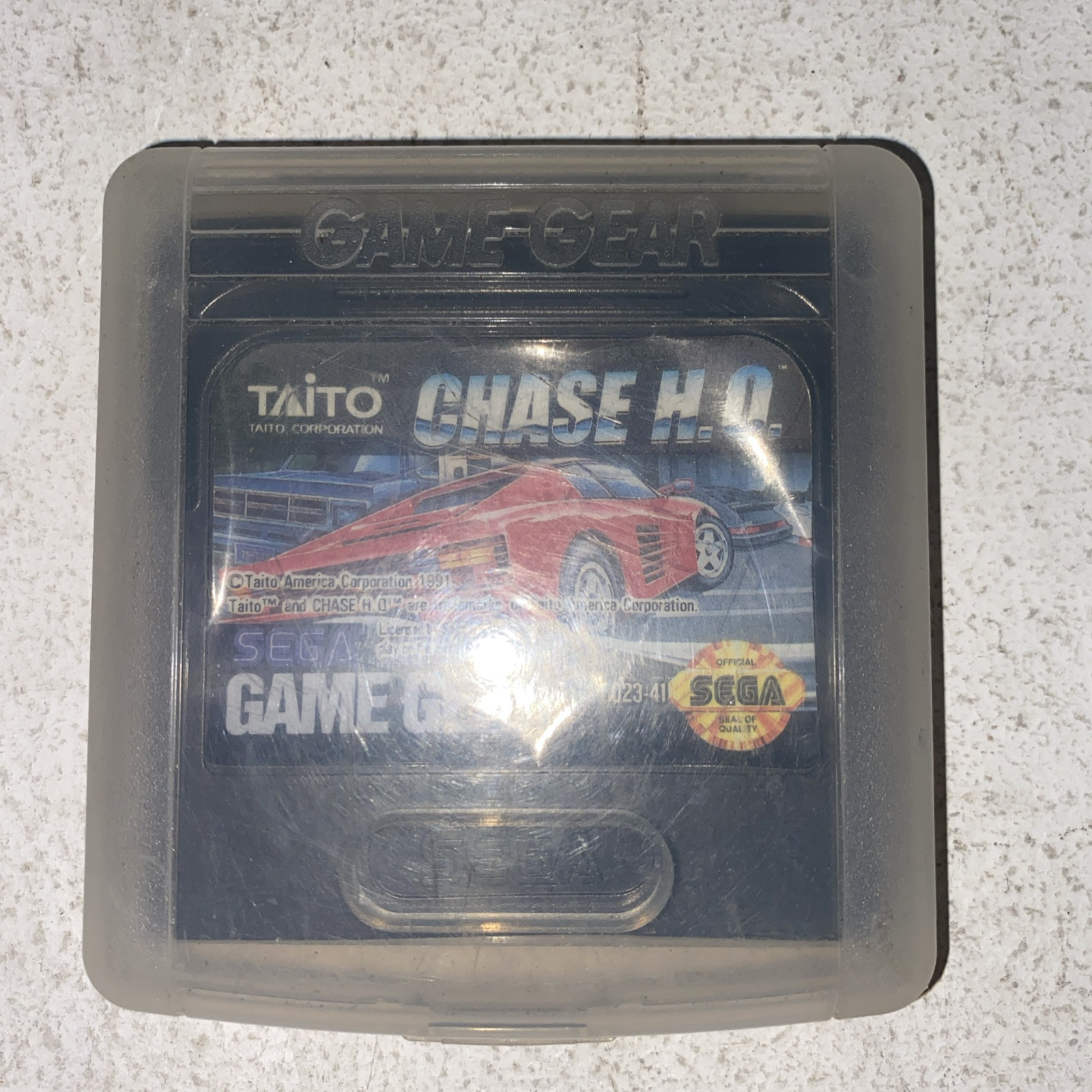Chase HQ (Sega Game Gear, 1991) Action & Adventure Game Only Taito
