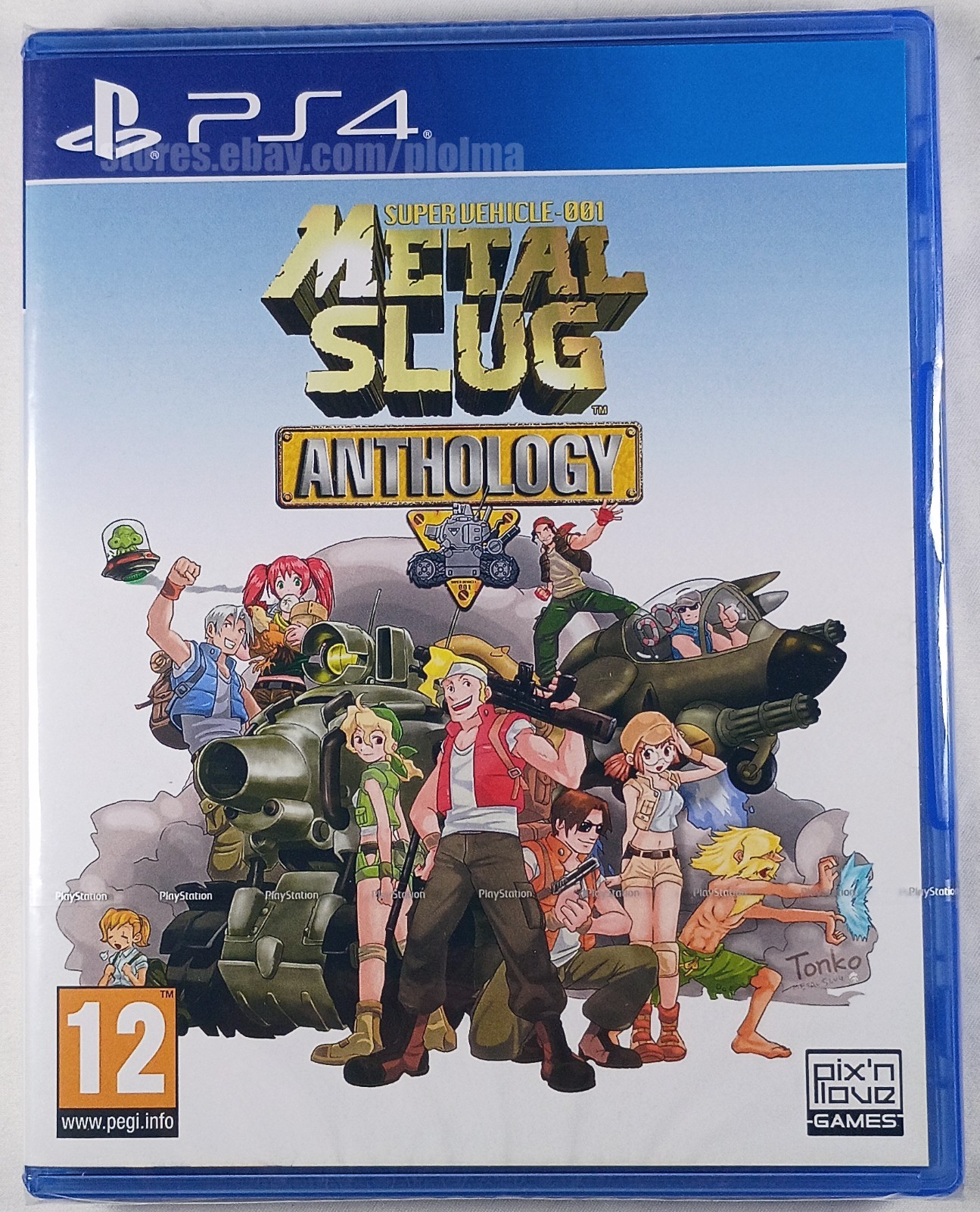 METAL SLUG ANTHOLOGY Sealed (Imperfect Artwork) PS4 Game EU Release, US Seller
