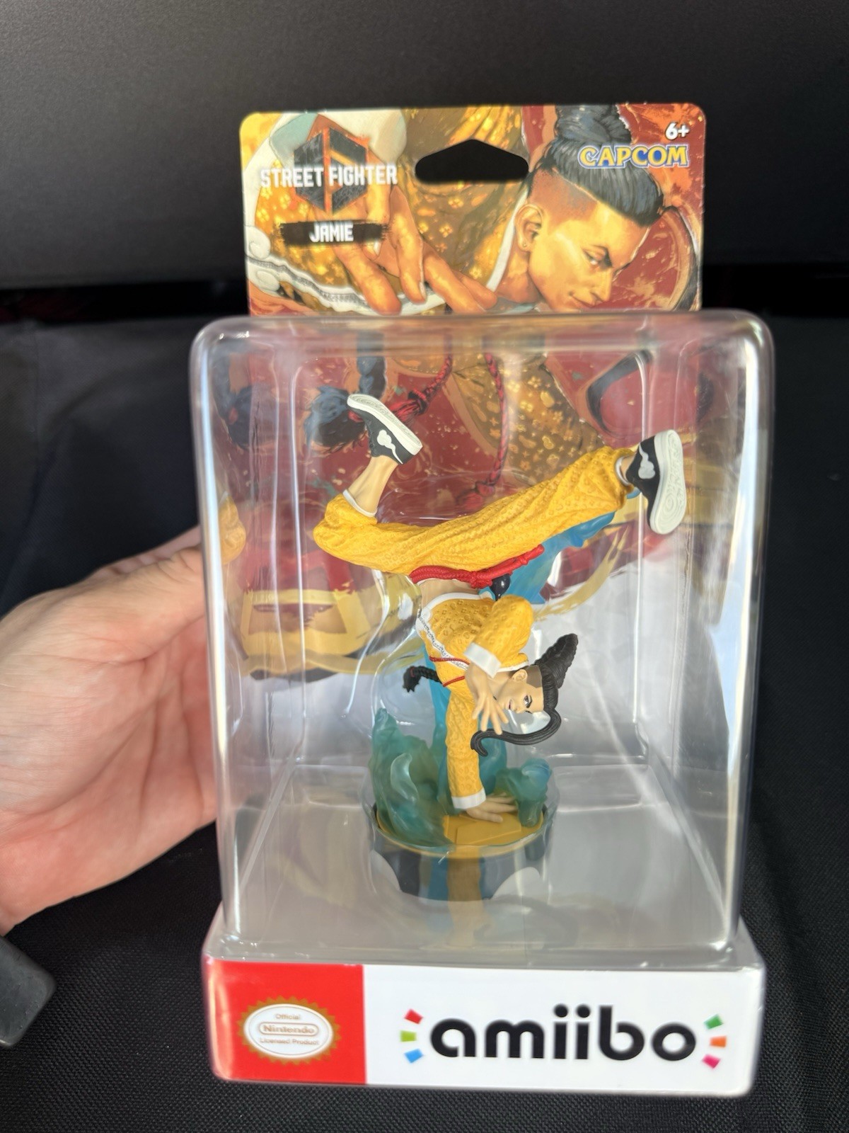 Street Fighter Jamie Amiibo Official Nintendo Sealed Capcom 2024