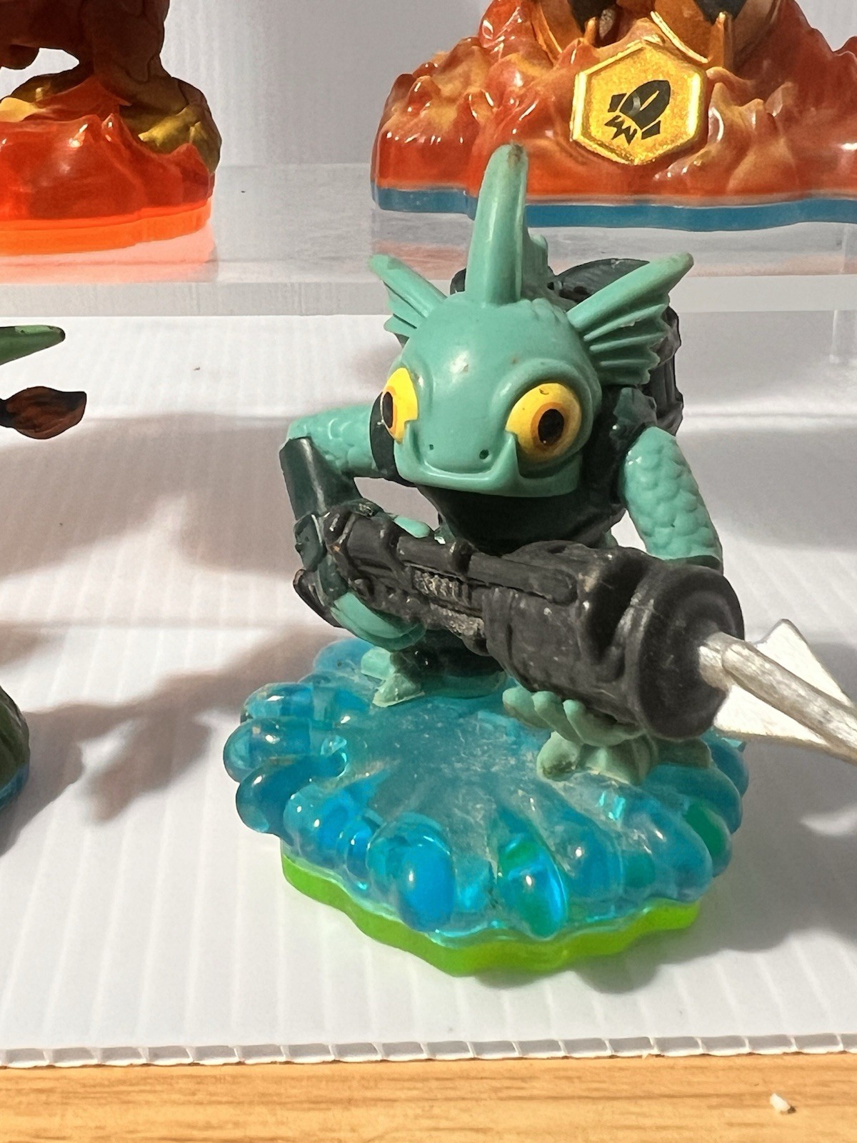 Lot Of 7 Skylanders Giants Tree Rex Giant Character Figure Hot Dog Lava Barf