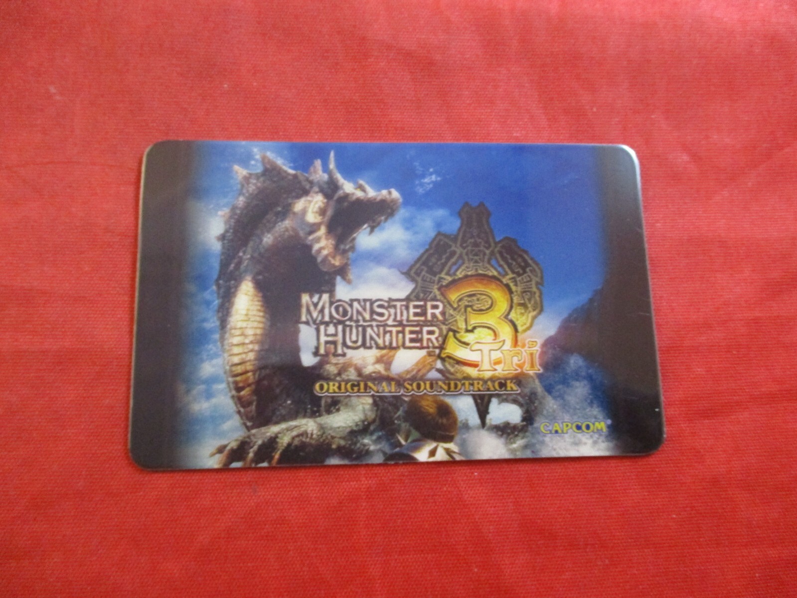 Monster Hunter 3 Original Soundtrack Capcom PAX Promotional Card (EXPIRED)