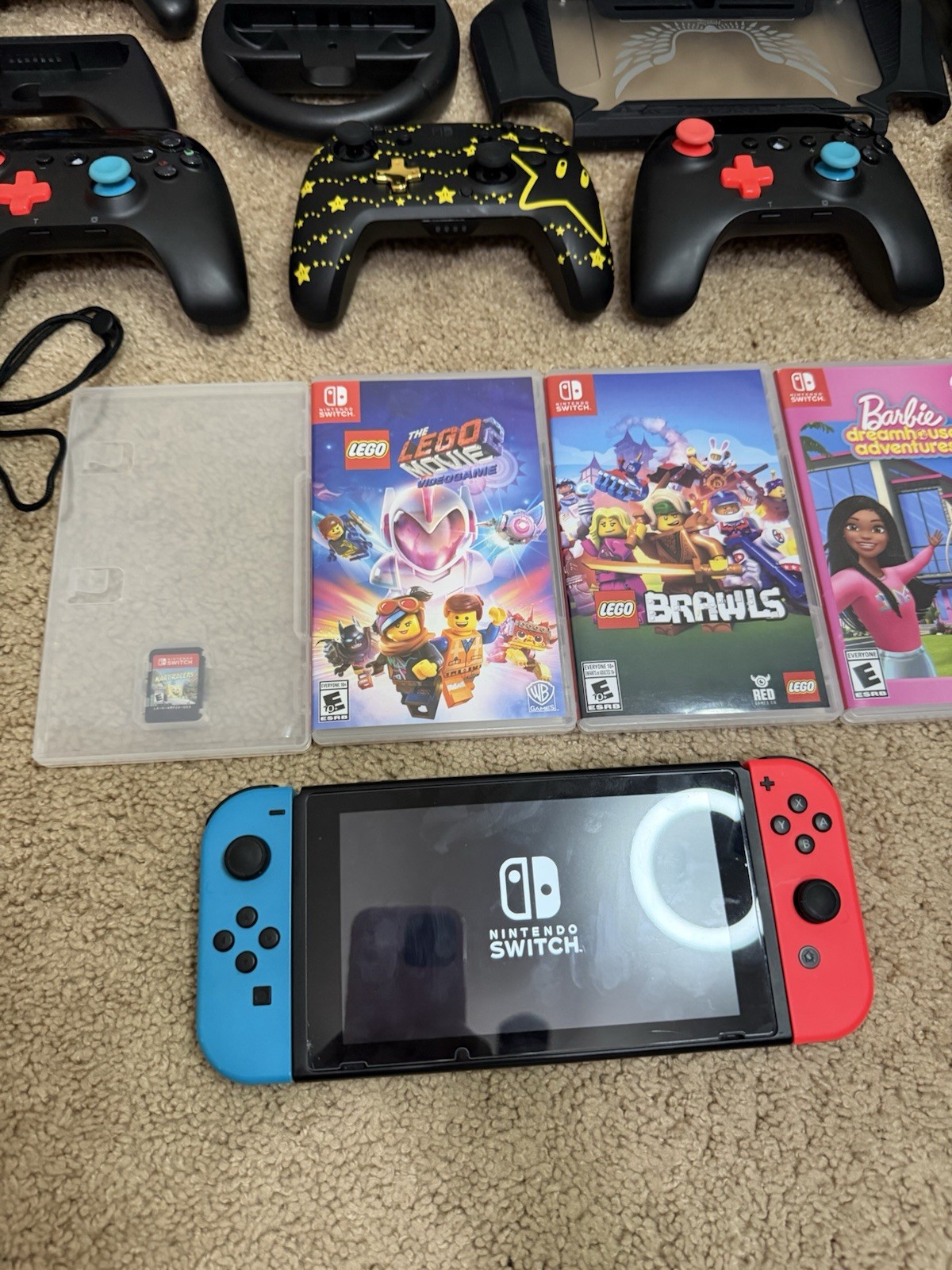 Nintendo Switch Bundle With 5 Games And EXTRAS!!!!