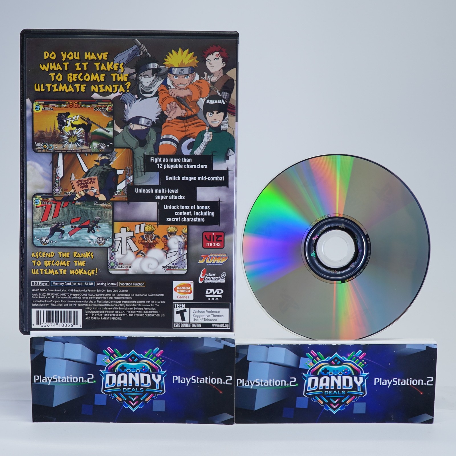 Naruto Ultimate Ninja PS2 – PlayStation 2