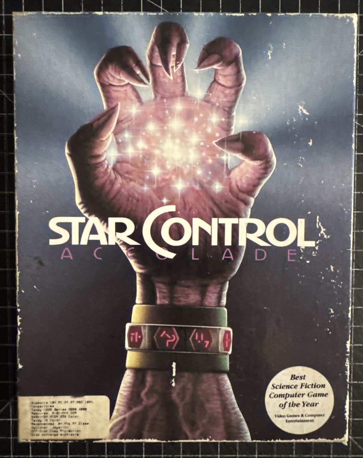 Star Control (Accolade, IBM PC, CIB, 3.5”, 1990)