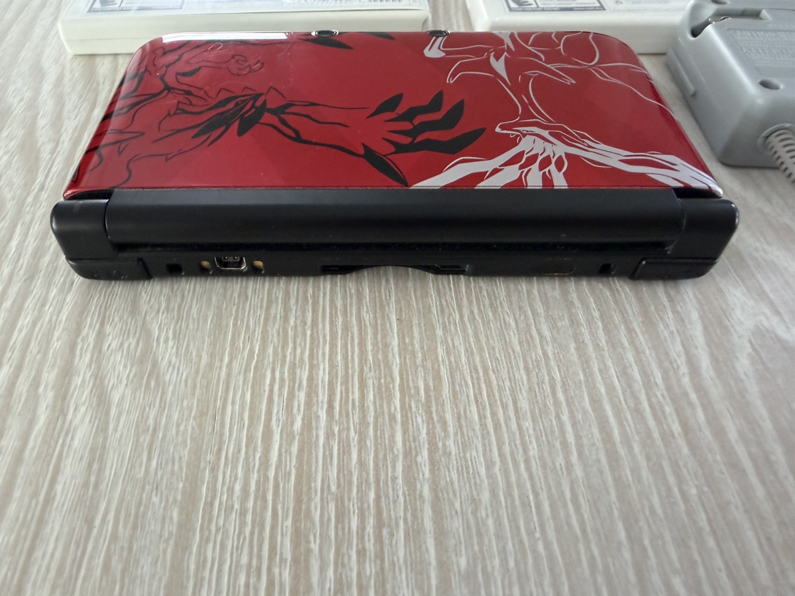 Nintendo 3DS XL Pokémon X and Y Red Handheld Console SPR-001 Tested w X&Y games
