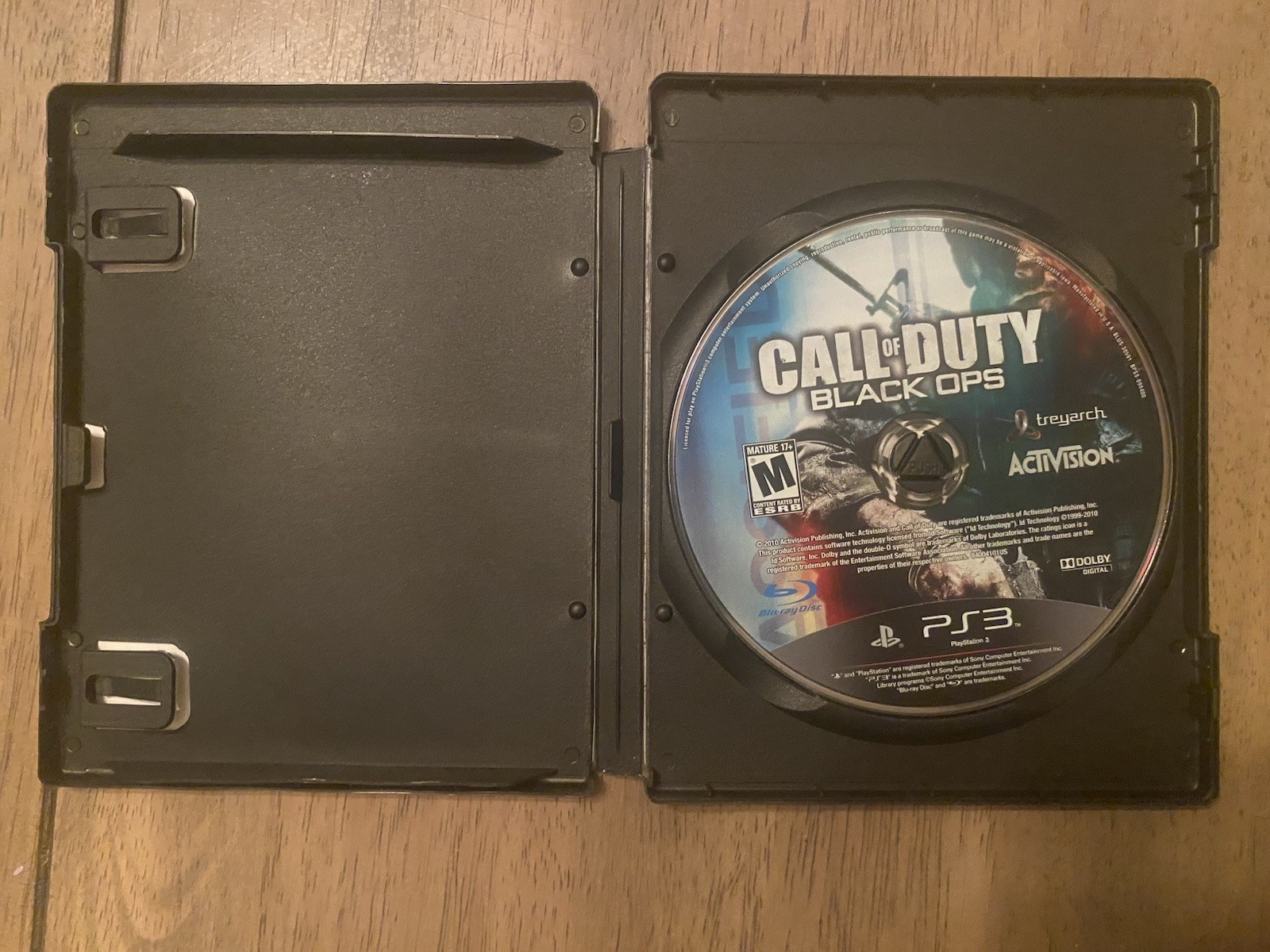 Pa3 PlayStation 3 Slim w/ 3rd Party Controller And Call Of Duty BO Disc Only
