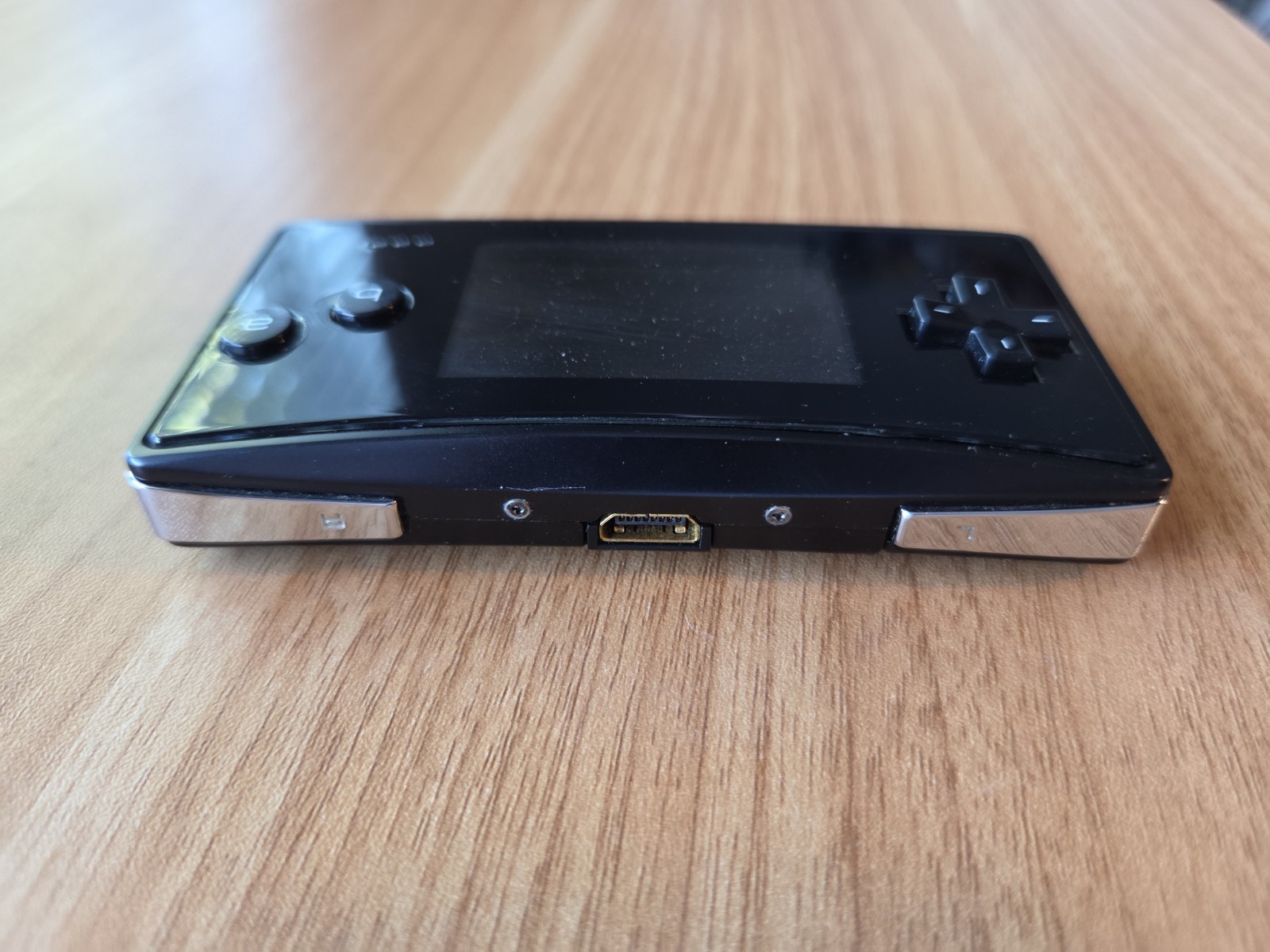 Nintendo GameBoy Micro Black W/ Charger – Good Cond. – US SELLER