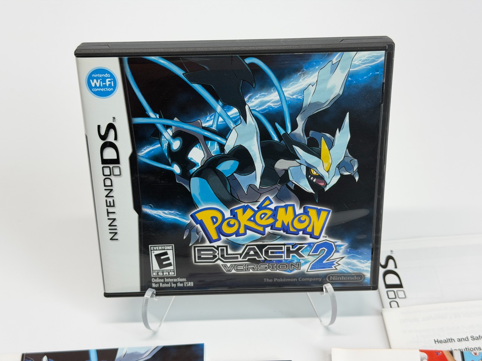Pokemon Black 2 Version (Nintendo DS) Complete w/Inserts *Tested*