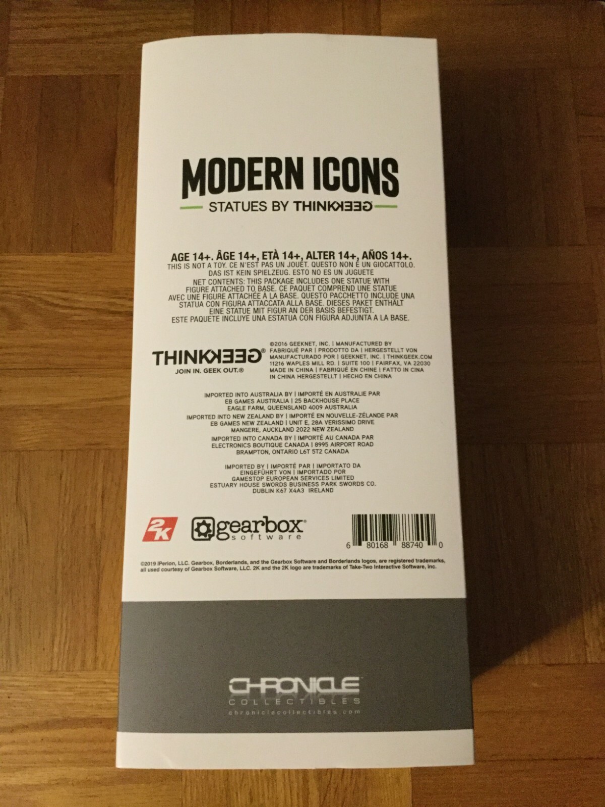Borderlands 3 Modern Icons #10 Moxxi 9” Statue by Thinkgeek