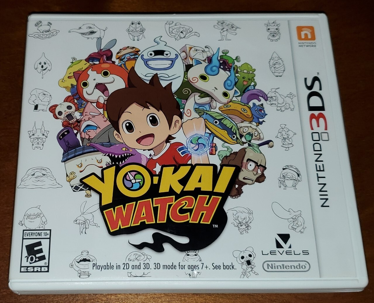 Yo-Kai Watch Nintendo 3DS Yokai Game with Case and Medal 3ds
