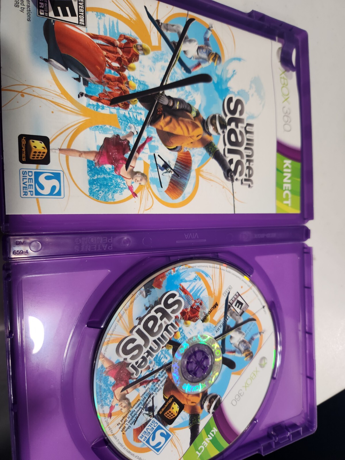 Winter Stars Microsoft Xbox 360 Kinect Tested And Working CIB