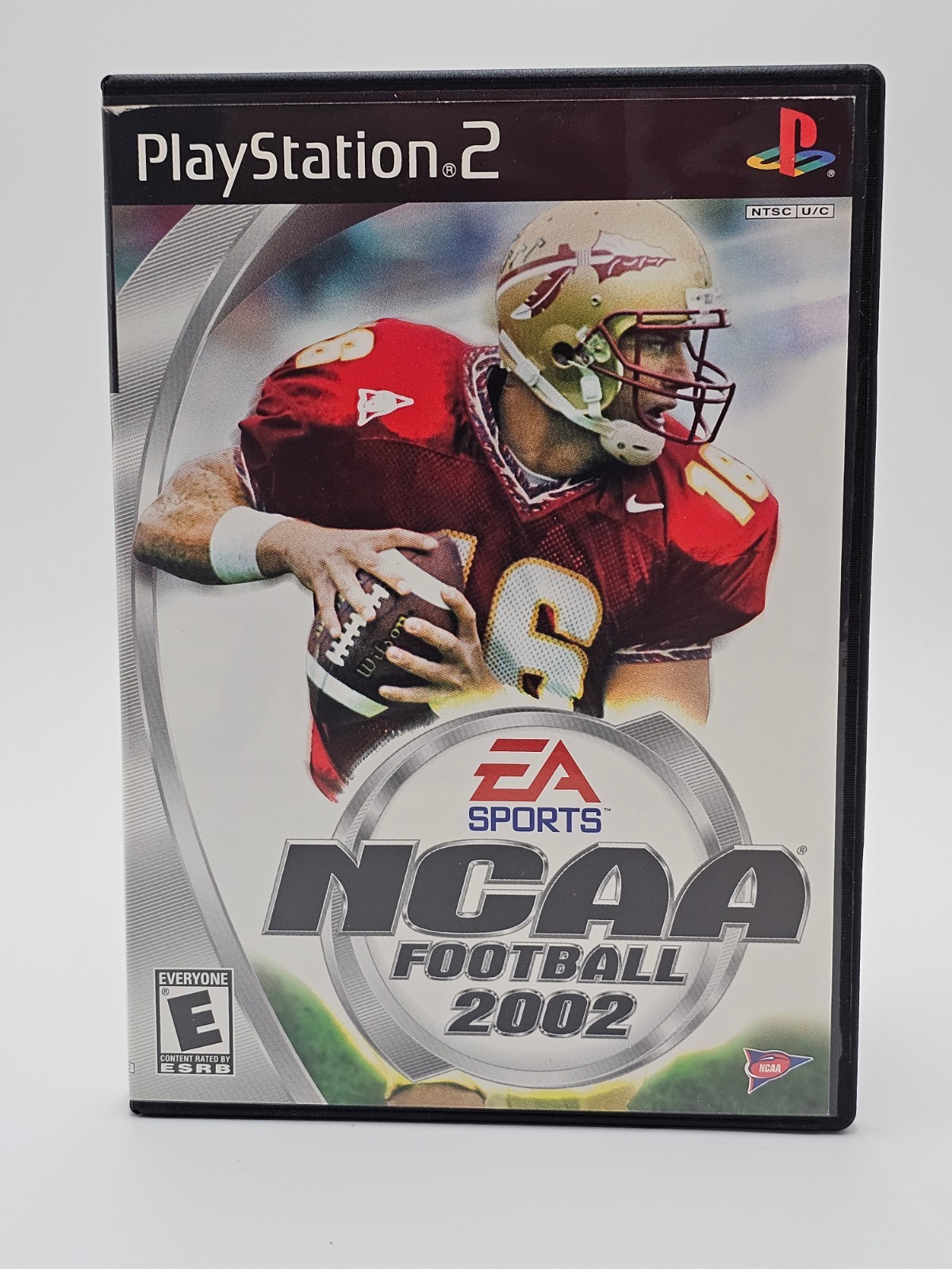 Sony Playstation 2 PS2 NCAA Football 2002 Disc + Case Cleaned & Tested