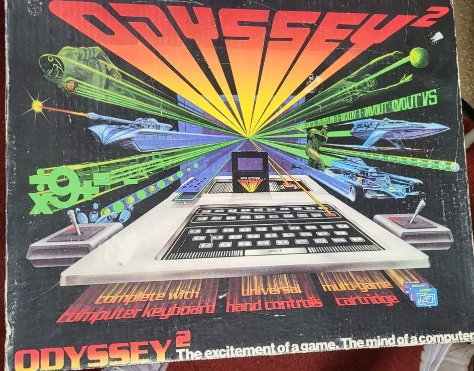 Magnavox Odyssey 2 Console CIB 1978 Complete 9 Games All CIB Nm/m Church Owned