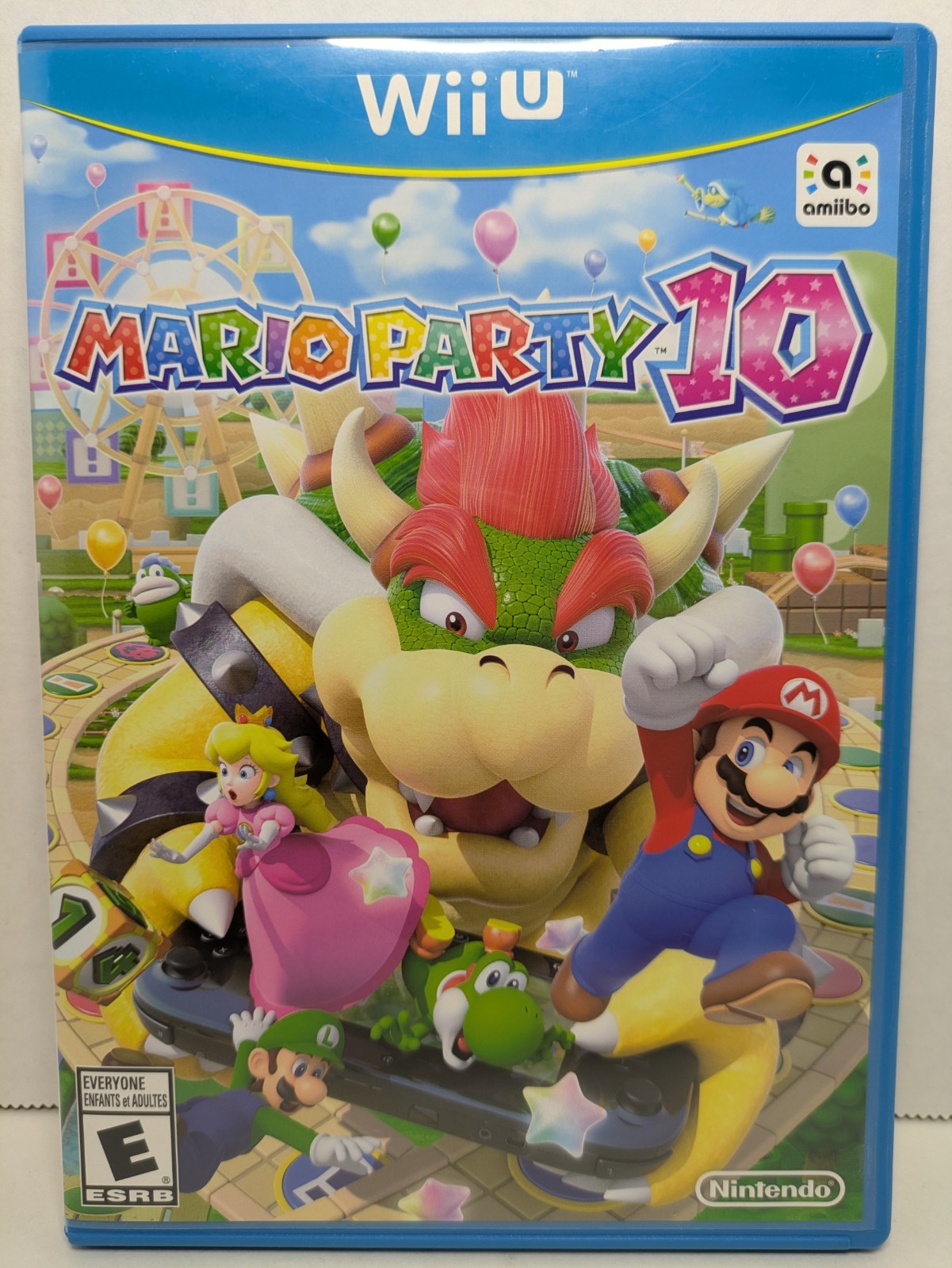 Mario Party 10 (Nintendo Wii U, 2015) Clean CIB Complete Tested Working
