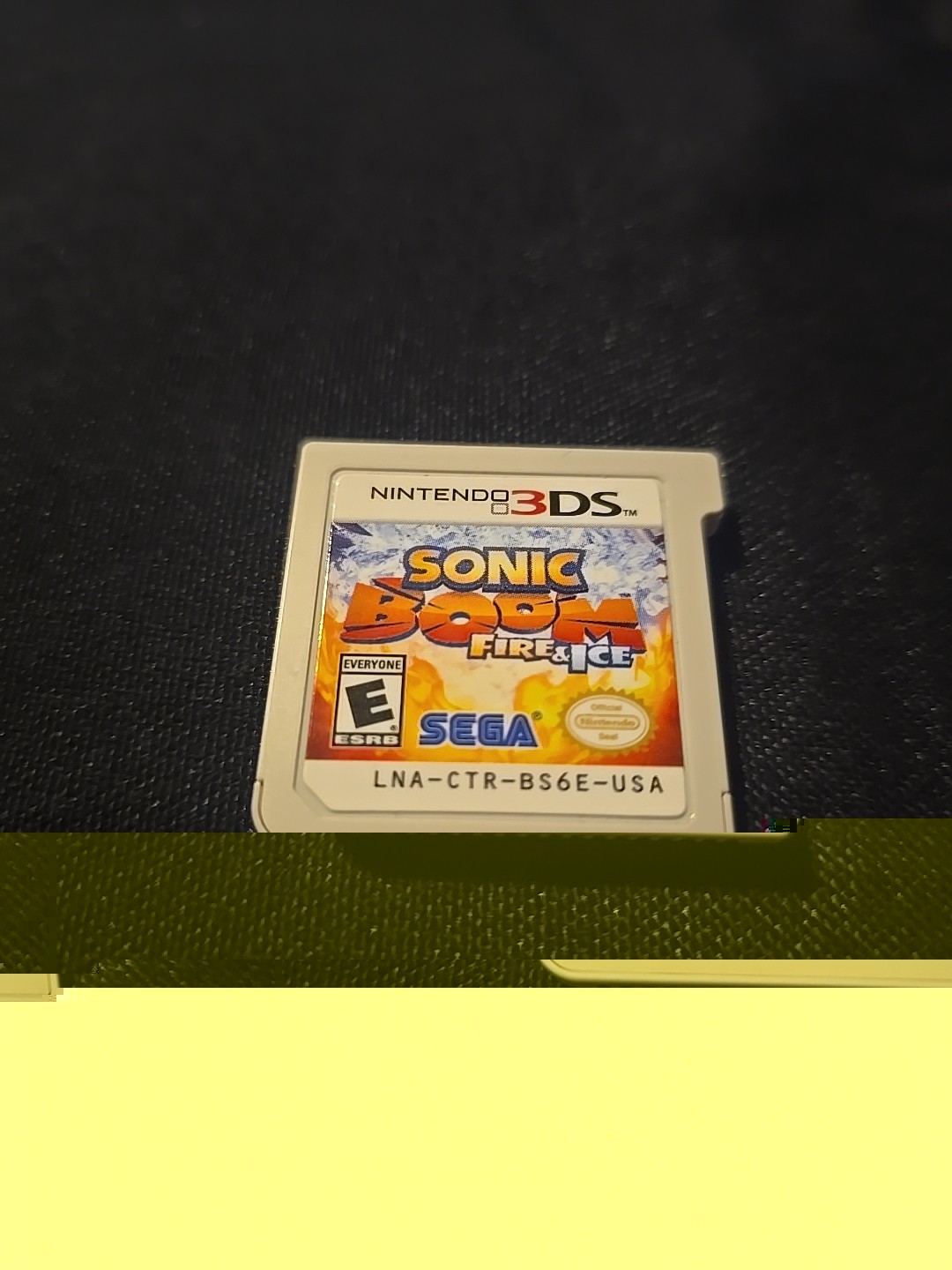 Sonic Boom: Fire & Ice (Nintendo 3DS, 2016) – Cartridge Only – Tested Working