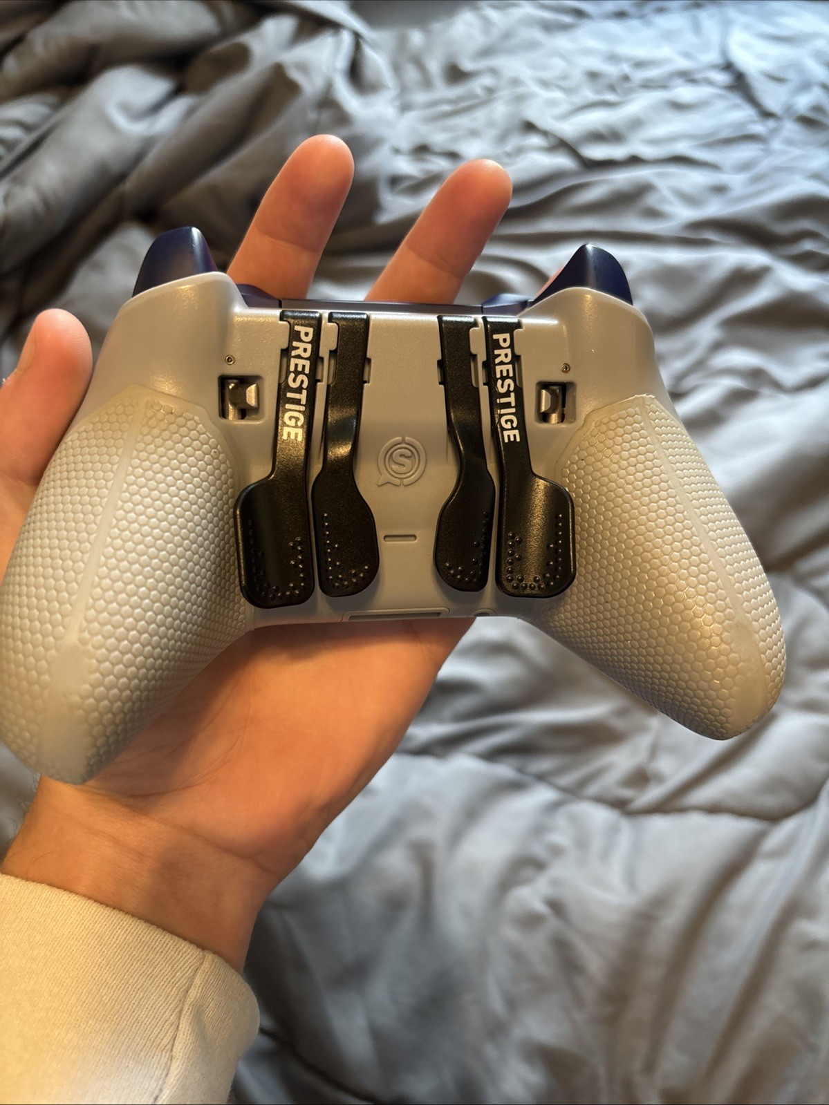 SCUF Prestige Xbox Controller Damascus Camo, Blue/Red, Tested Working