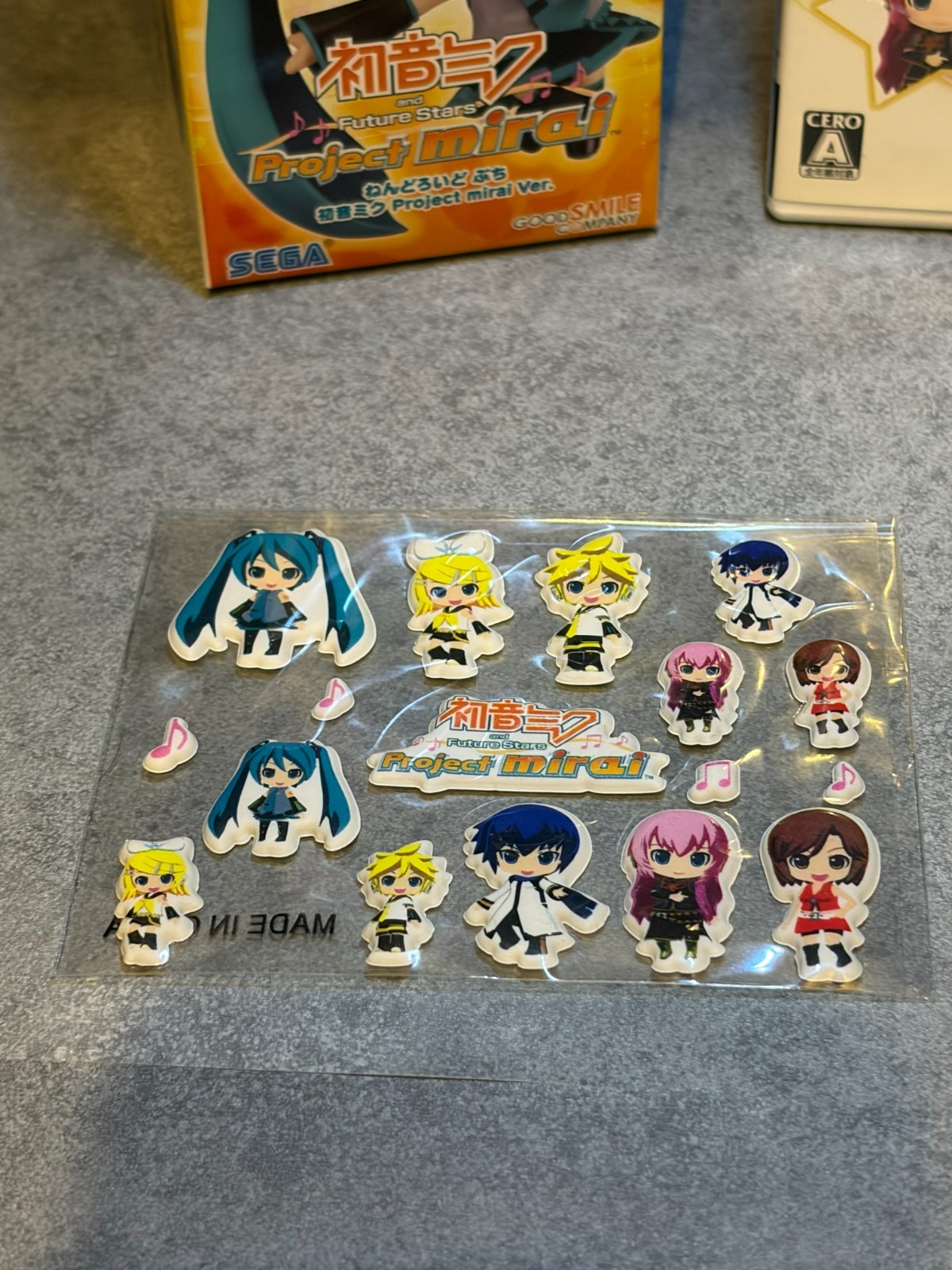 Nintendo 3DS Hatsune Miku Project mirai 2 Puchi Puku Pack Limited Box Japan