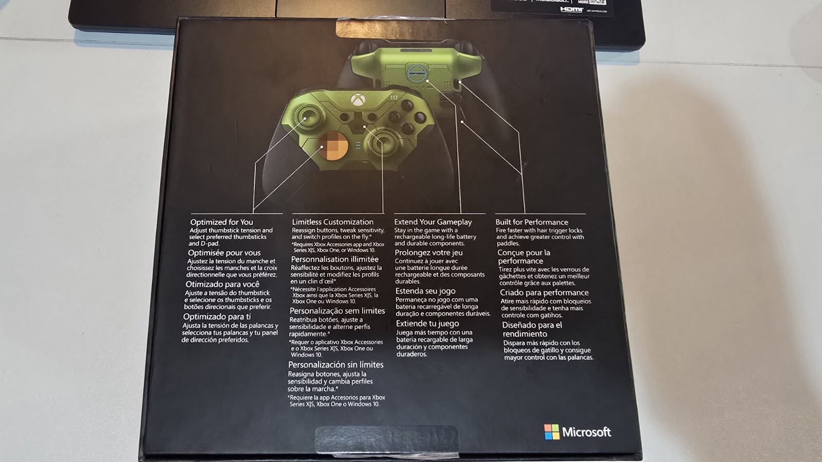 Microsoft Xbox Elite Series 2 Halo Infinite Limited Edition Controller – Green