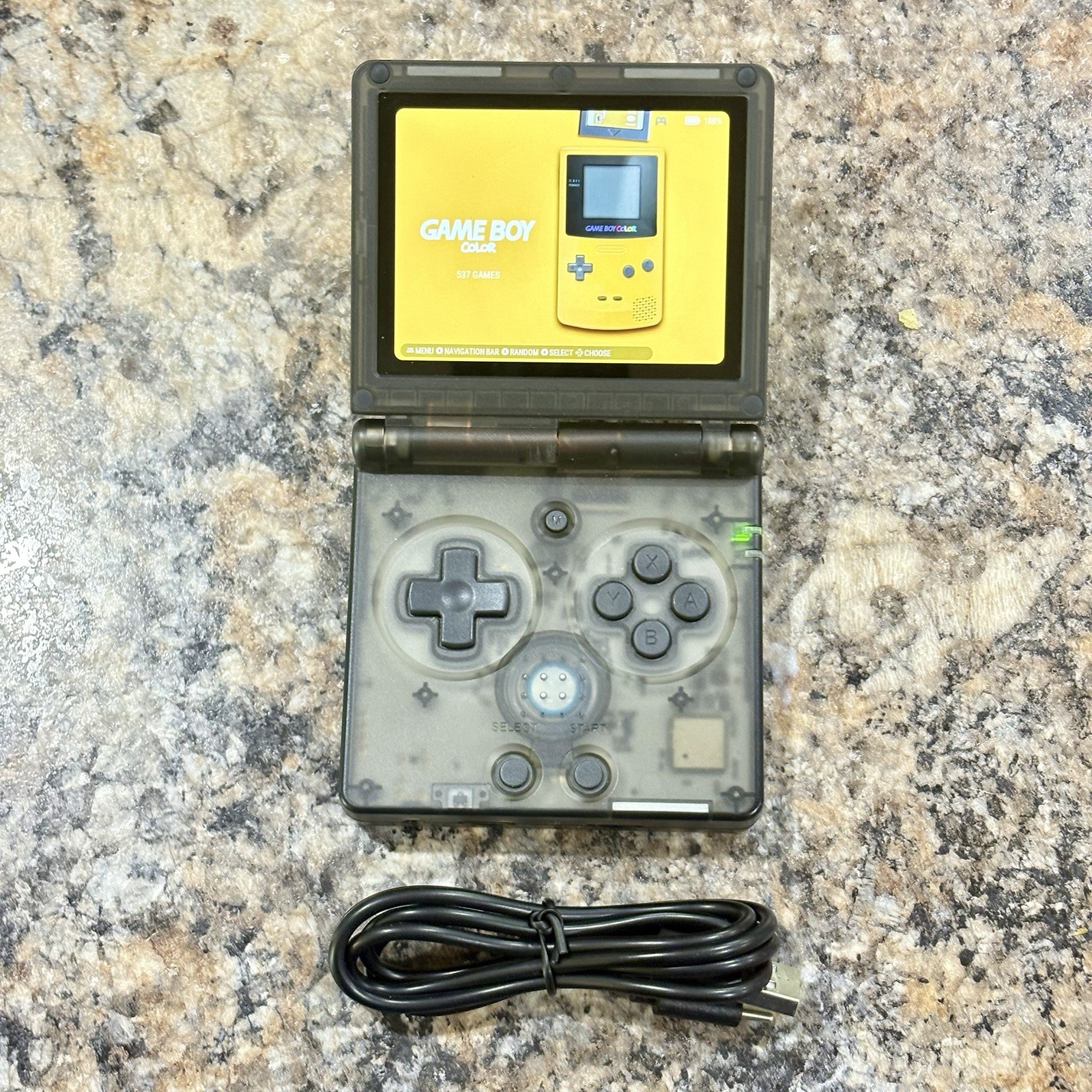 Anbernic RG35XXSP Handheld – New 64GB Card Custom RG35XX SP Loaded Ready To Play