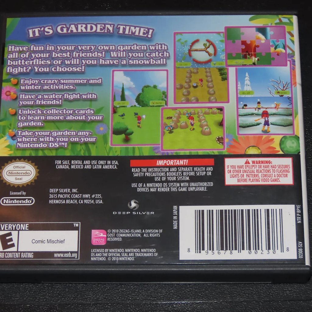 Let’s Play Garden Nintendo DS – Complete