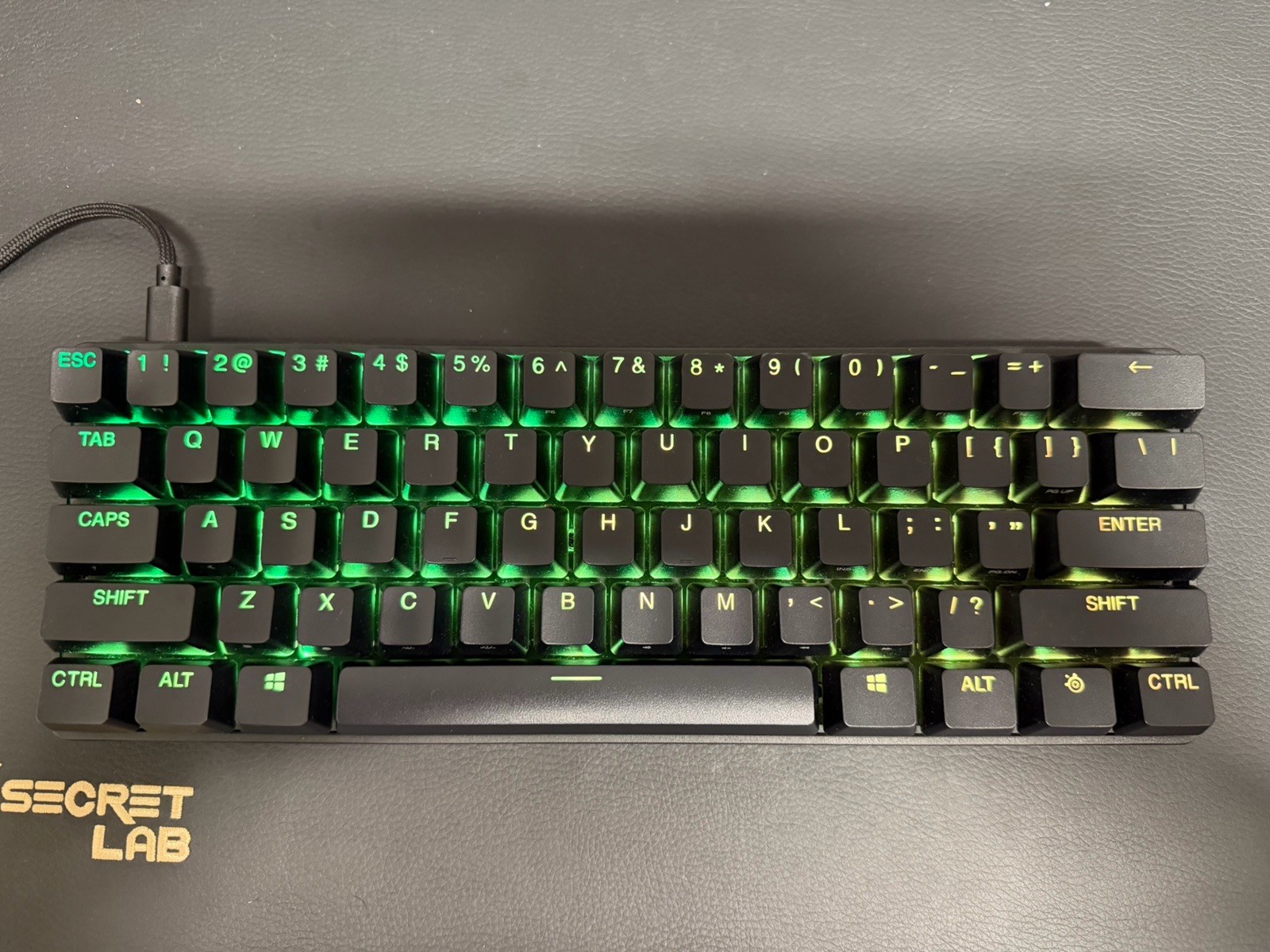 SteelSeries Apex 9 Mini Wired RGB Optical Gaming Keyboard 60% Swappable Switches
