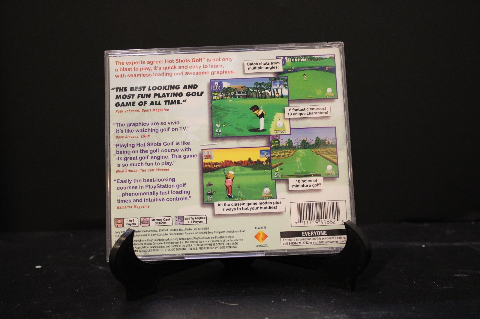 Hot Shots Golf (PS1) CIB w/ Manual – Tested – Great Condition