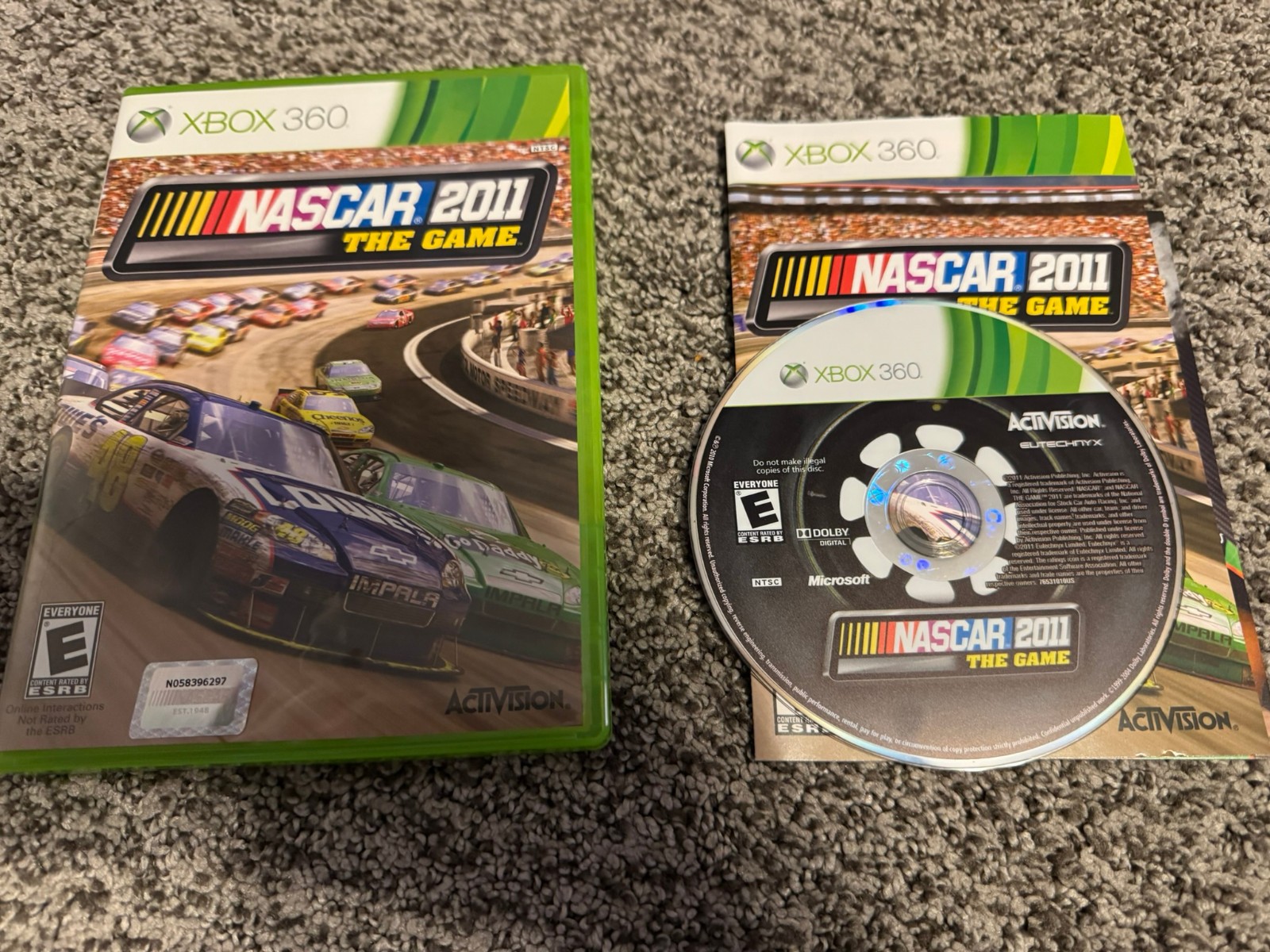 NASCAR The Game 2011 (Microsoft Xbox 360, 2011) – CIB, tested