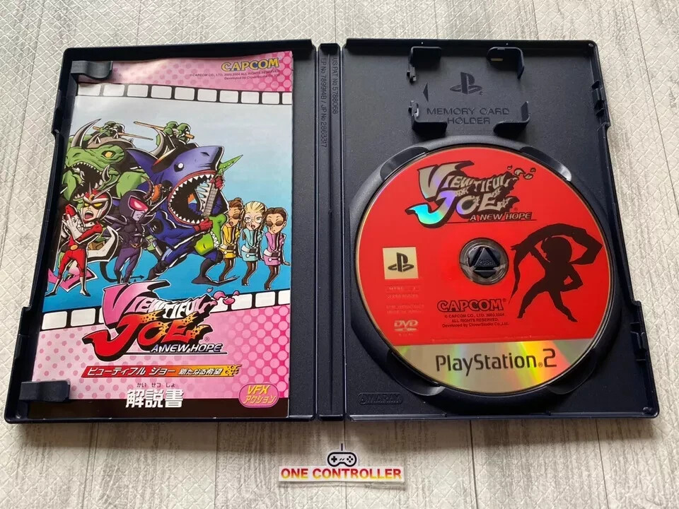 SONY PS2 Kingdom Hearts ⅠⅡ & Final Mix & Viewtiful Joe 1 2 set from Japan