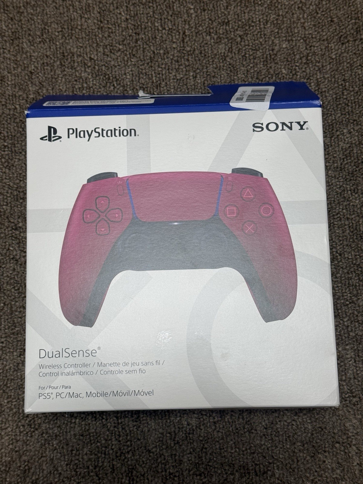 🔥PS5 PlayStation 5 DualSense Wireless Controller Cosmic Red NEW Open Box