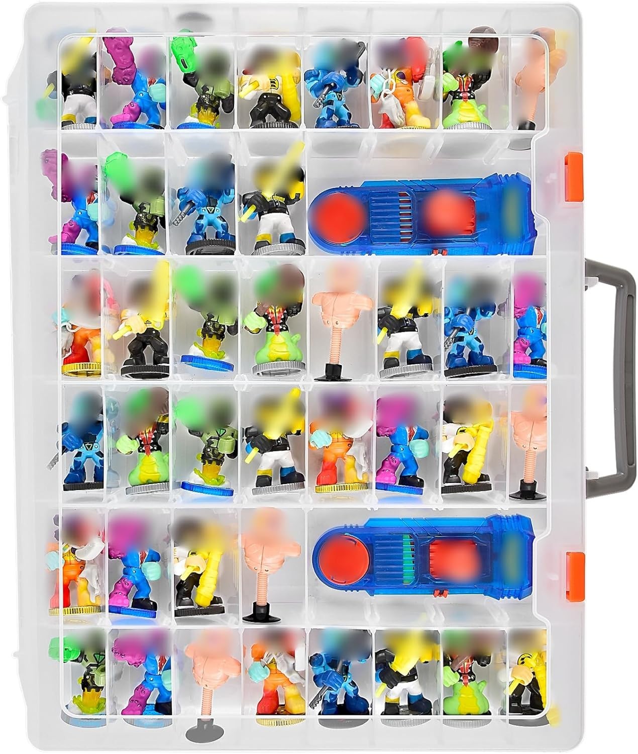 Durable Waterproof Toy Storage Box for Akedo Ultimate Arcade Warriors Figures
