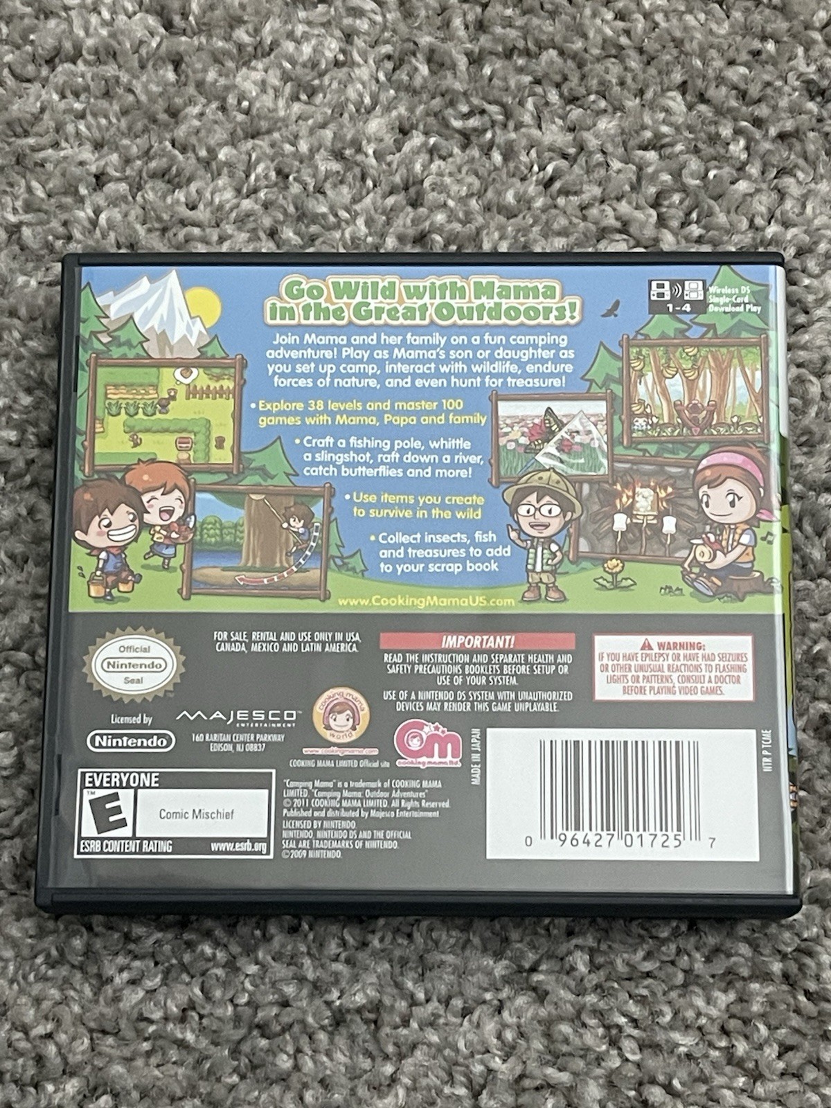 Camping Mama Outdoor Adventures – Nintendo DS
