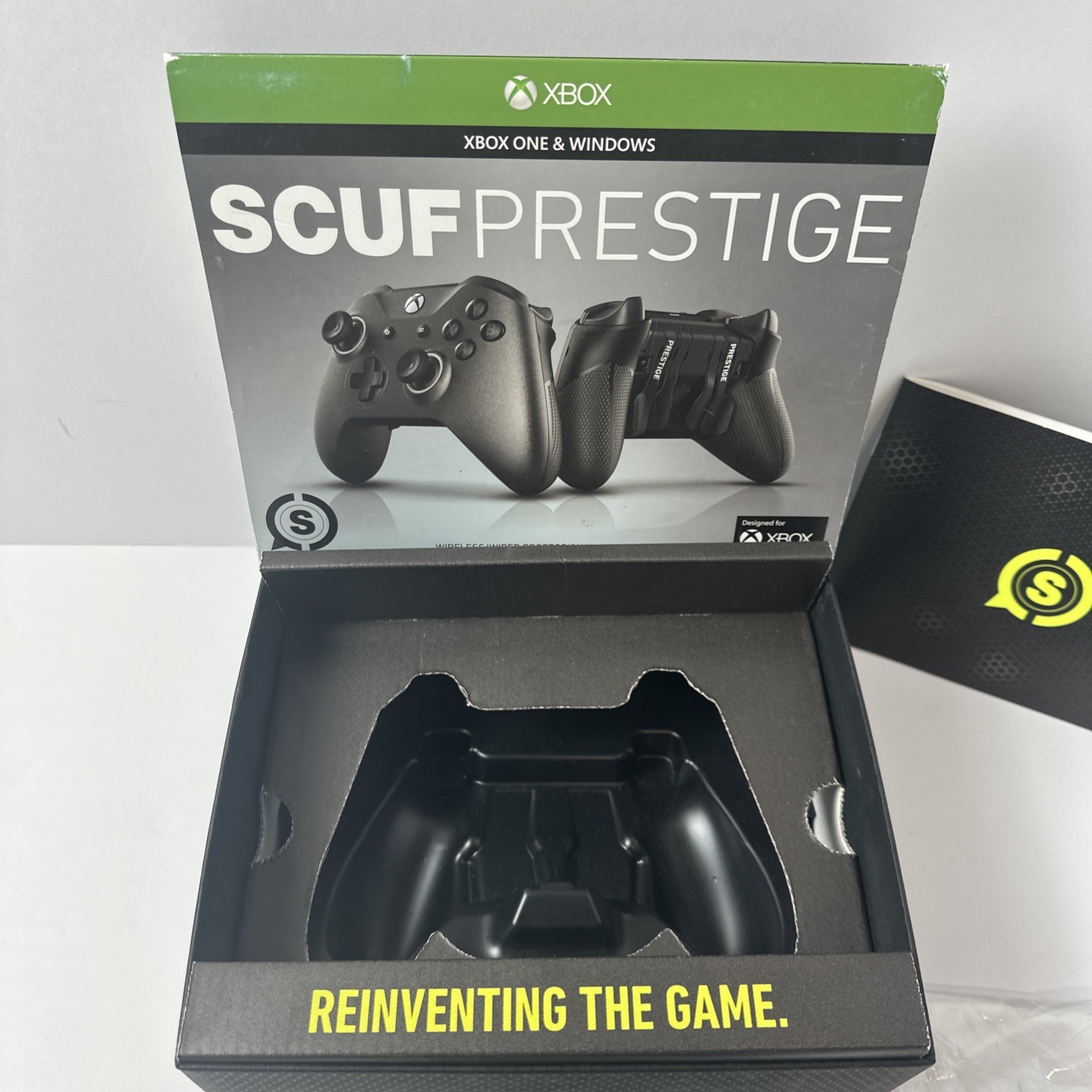 XBOX SCUF Prestige Wireless/Wired Controller Xbox One & PC Complete