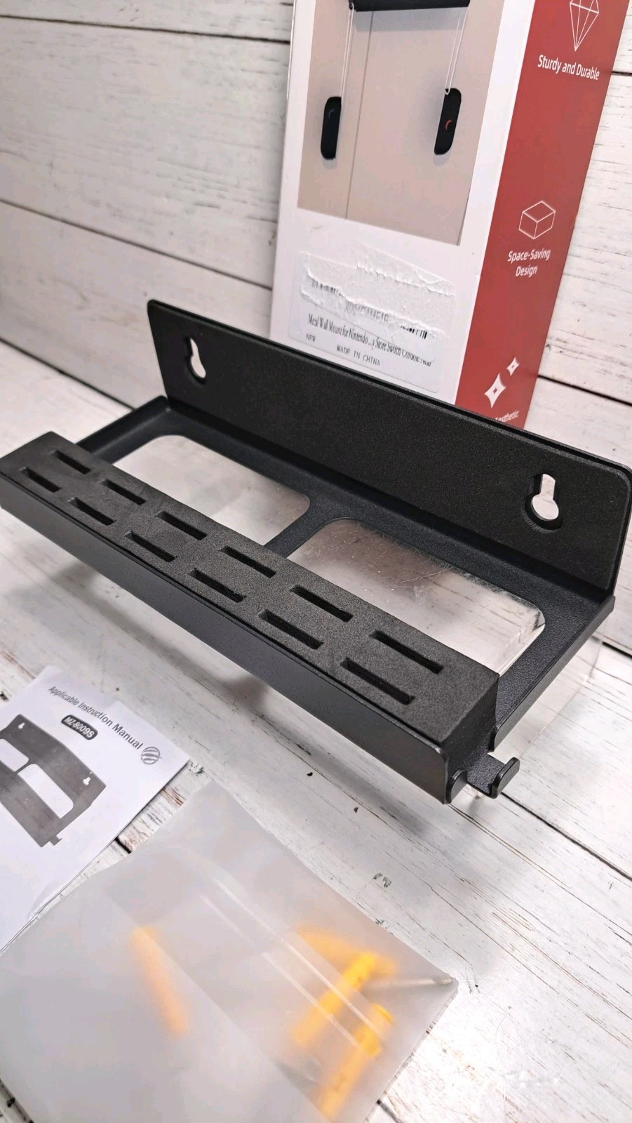 Wall Mount Stand for Nintendo Switch 2 2025 Model, Metal Wall Mount Kit Shelf…