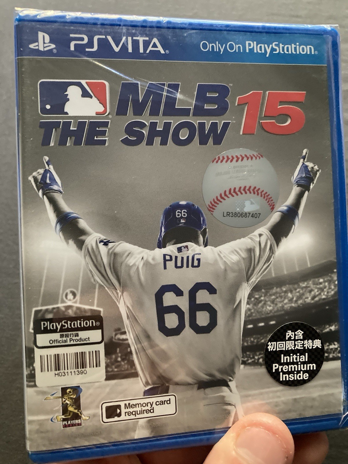 MLB 15 The Show Asian English For PS Vita – w/ Physical Cartridge SEALED
