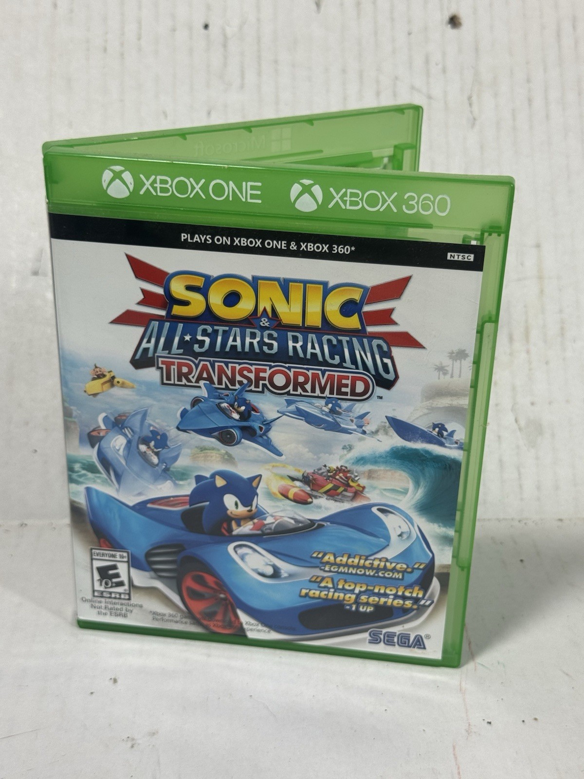 Sonic All Stars Racing Transformed Xbox 360 Tested Bonus Edition No Manual