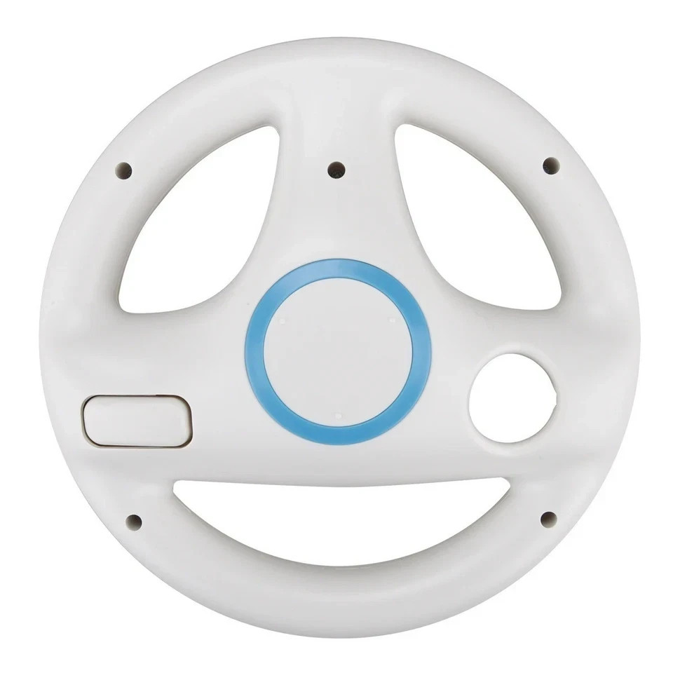 1 Pack Mario Kart Racing Steering Wheel for Nintendo Wii Remote Game Controller