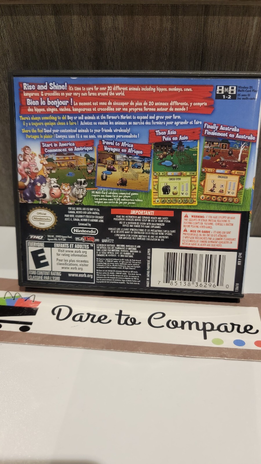 My Farm Around the World (Nintendo DS, 2009) b45